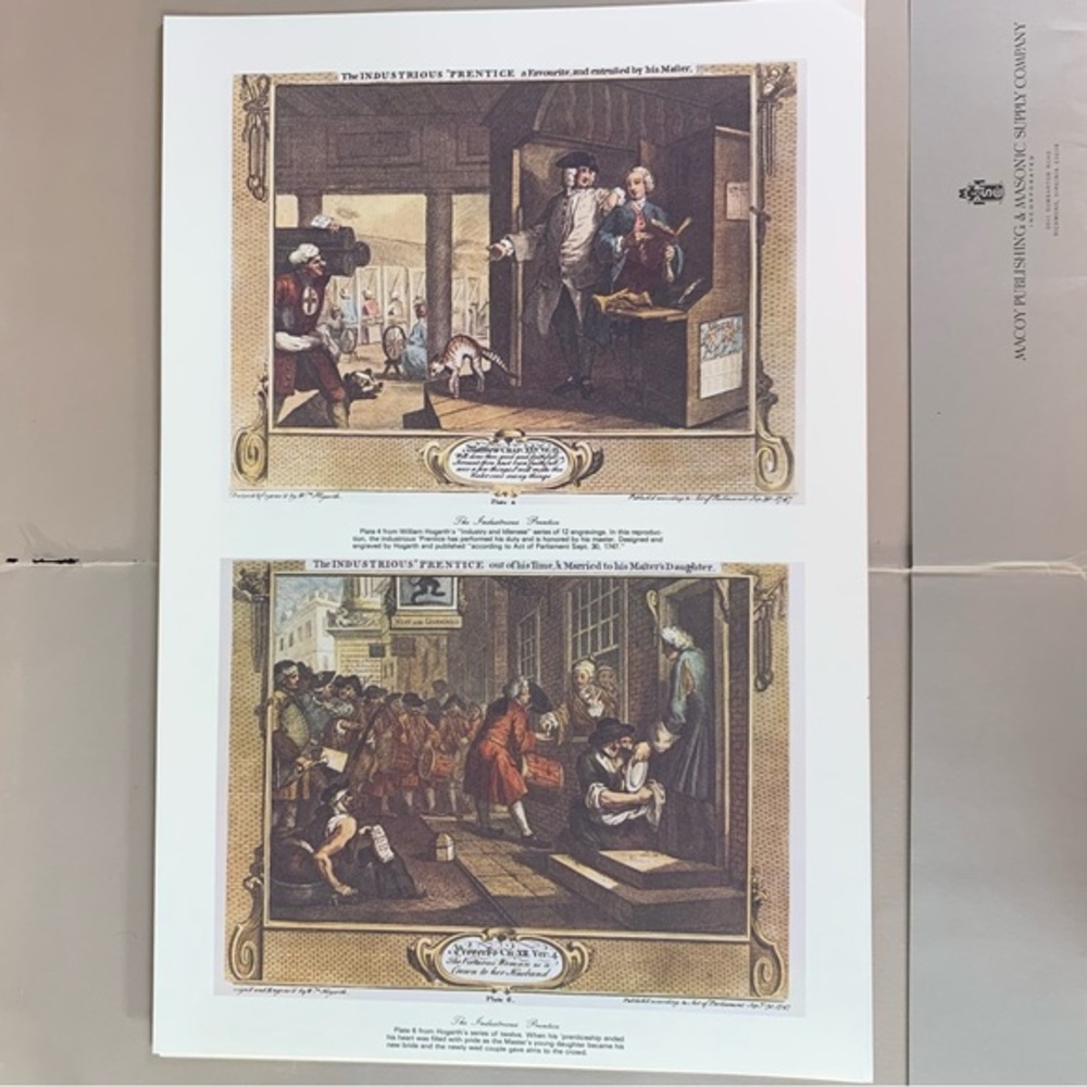 Masonic Print Collection. Collection Number 51. - Picture 8 of 16
